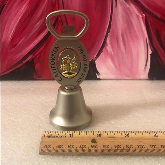 The Golden state California bell w/ bottle opener - Picture 8 of 10
